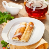 Блинчики к завт раку в ресторане